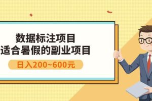 副业赚钱：人工智能数据标注项目，简单易上手，小白也能日入200+