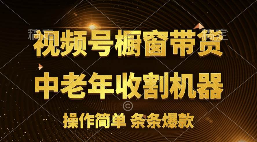 [你的孩子成功取得高位]视频号最火爆赛道，橱窗带货，流量分成计划，条…